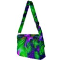 Feathery Winds Full Print Messenger Bag (S) View2