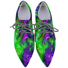 Feathery Winds Pointed Oxford Shoes by LW323