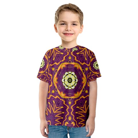 Tropical Twist Kids  Sport Mesh Tee by LW323