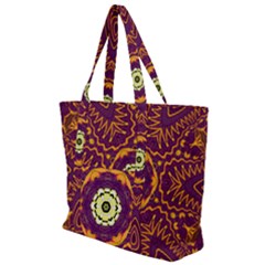 Tropical Twist Zip Up Canvas Bag by LW323