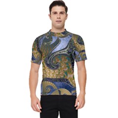 Ancient Seas Men s Short Sleeve Rash Guard