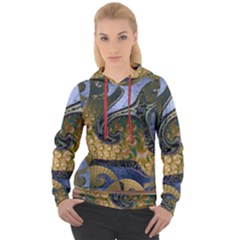 Ancient Seas Women s Overhead Hoodie by LW323