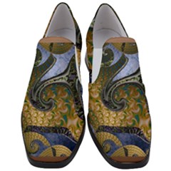 Ancient Seas Women Slip On Heel Loafers