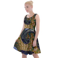 Ancient Seas Knee Length Skater Dress