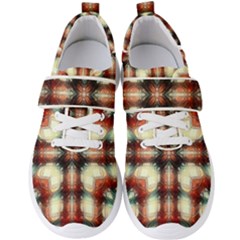 Royal Plaid Men s Velcro Strap Shoes by LW323