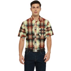 Royal Plaid Men s Short Sleeve Pocket Shirt 