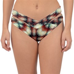 Royal Plaid Double Strap Halter Bikini Bottom by LW323