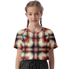 Royal Plaid Kids  Basic Tee