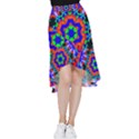 Excite Frill Hi Low Chiffon Skirt View1