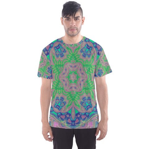 Spring Flower3 Men s Sport Mesh Tee by LW323