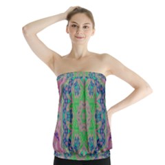 Spring Flower3 Strapless Top by LW323