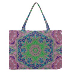 Spring Flower3 Zipper Medium Tote Bag by LW323