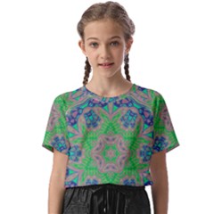 Spring Flower3 Kids  Basic Tee