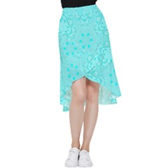 Sky Angel Frill Hi Low Chiffon Skirt by LW323