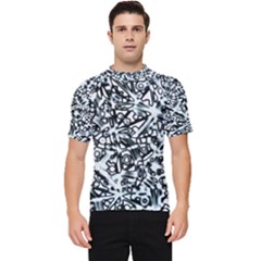 Beyond Abstract Men s Short Sleeve Rash Guard by LW323