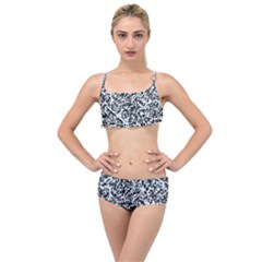 Beyond Abstract Layered Top Bikini Set by LW323