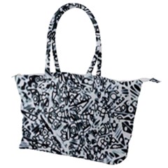 Beyond Abstract Canvas Shoulder Bag by LW323