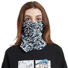 Beyond Abstract Face Covering Bandana (two Sides)