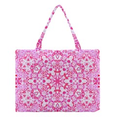 Pink Petals Medium Tote Bag by LW323