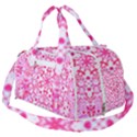 Pink Petals Burner Gym Duffel Bag View2