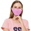 Pink Petals Fitted Cloth Face Mask (Adult) View1