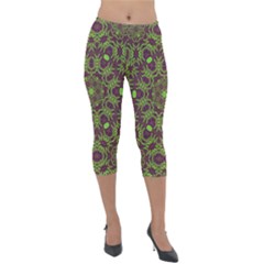 Greenspring Lightweight Velour Capri Leggings  by LW323