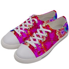 Pink Beauty Women s Low Top Canvas Sneakers by LW323