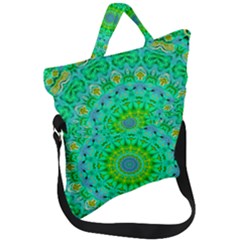 Greenspring Fold Over Handle Tote Bag by LW323