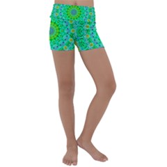 Greenspring Kids  Lightweight Velour Yoga Shorts