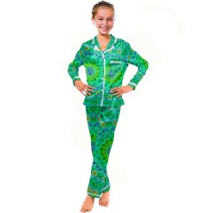 Greenspring Kid s Satin Long Sleeve Pajamas Set