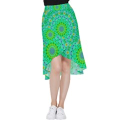 Greenspring Frill Hi Low Chiffon Skirt