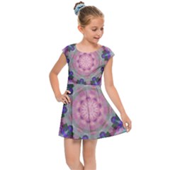 Beautiful Day Kids  Cap Sleeve Dress by LW323