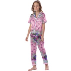 Beautiful Day Kids  Satin Short Sleeve Pajamas Set