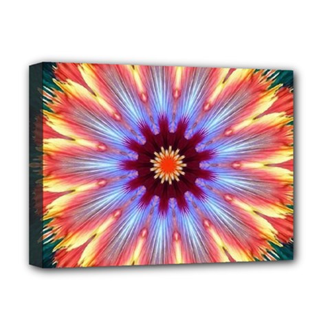 Passion Flower Deluxe Canvas 16  X 12  (stretched)  by LW323