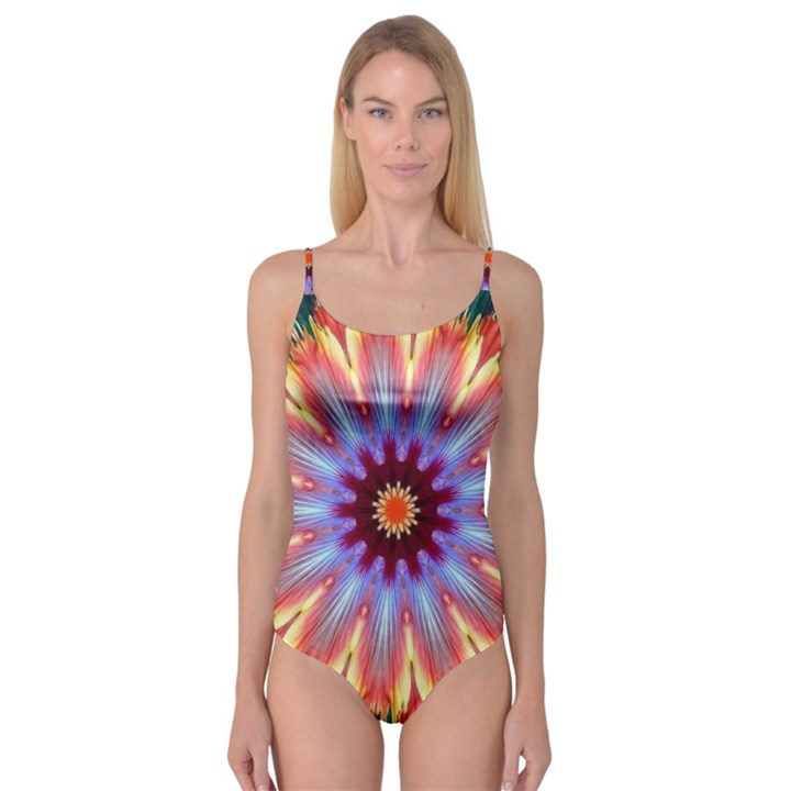 Passion Flower Camisole Leotard 