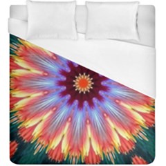 Passion Flower Duvet Cover (king Size) by LW323