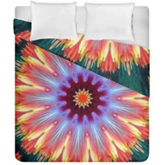 Passion Flower Duvet Cover Double Side (california King Size) by LW323