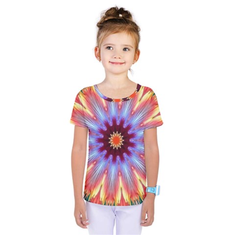 Passion Flower Kids  One Piece Tee by LW323