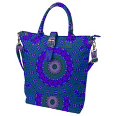 Bluebelle Buckle Top Tote Bag by LW323