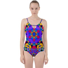 Fairground Cut Out Top Tankini Set by LW323