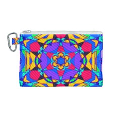 Fairground Canvas Cosmetic Bag (medium) by LW323