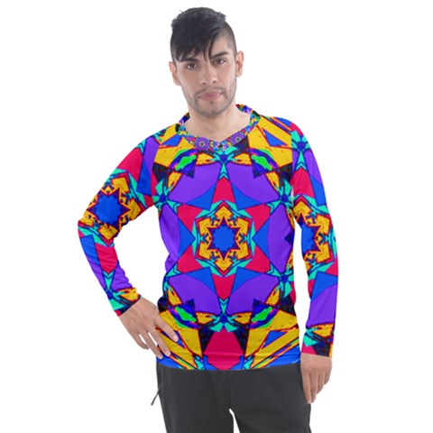 Fairground Men s Pique Long Sleeve Tee by LW323