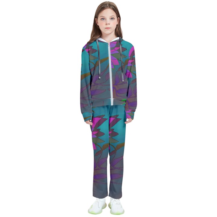 Evening Bloom Kids  Tracksuit