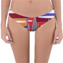 Forrest Sunset Reversible Hipster Bikini Bottoms View1