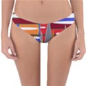 Forrest Sunset Reversible Hipster Bikini Bottoms View3