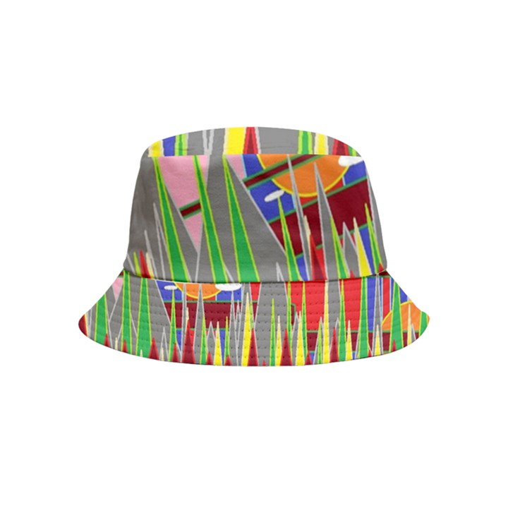 Forrest Sunset Inside Out Bucket Hat (Kids)