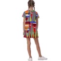 Forrest Sunset Kids  Asymmetric Collar Dress View2