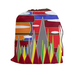 Forrest Sunset Drawstring Pouch (2XL)