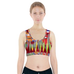 Forrest Sunset Sports Bra With Pocket by LW323