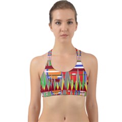 Forrest Sunset Back Web Sports Bra by LW323